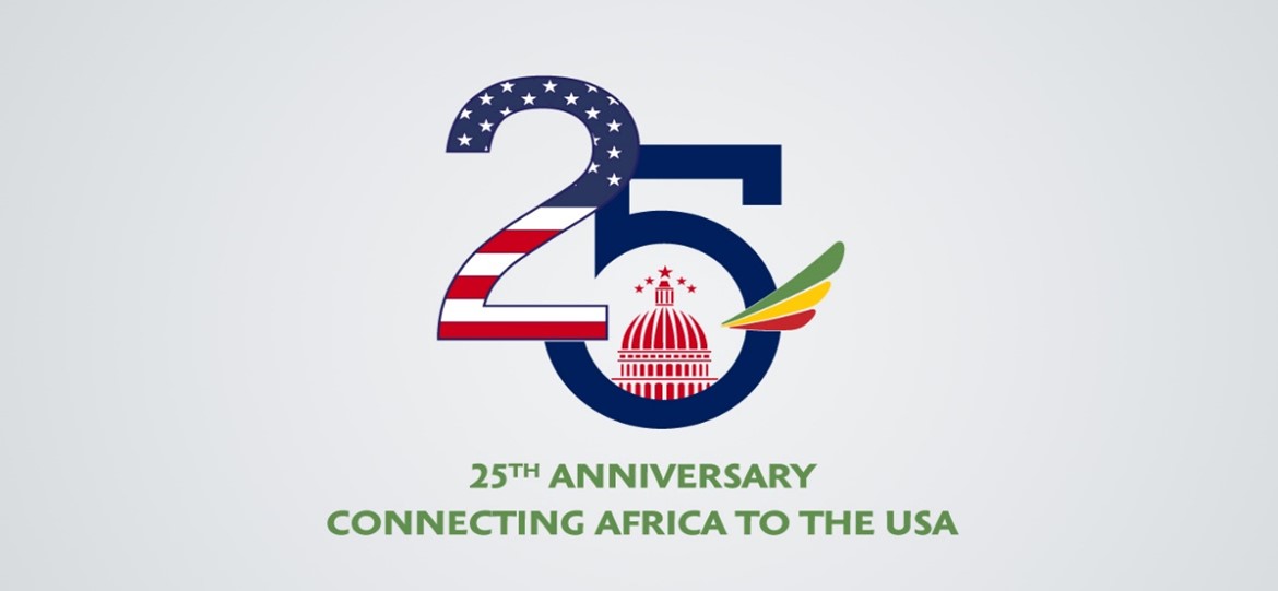 Ethiopian Celebrates the 25th Anniversary of its US Services