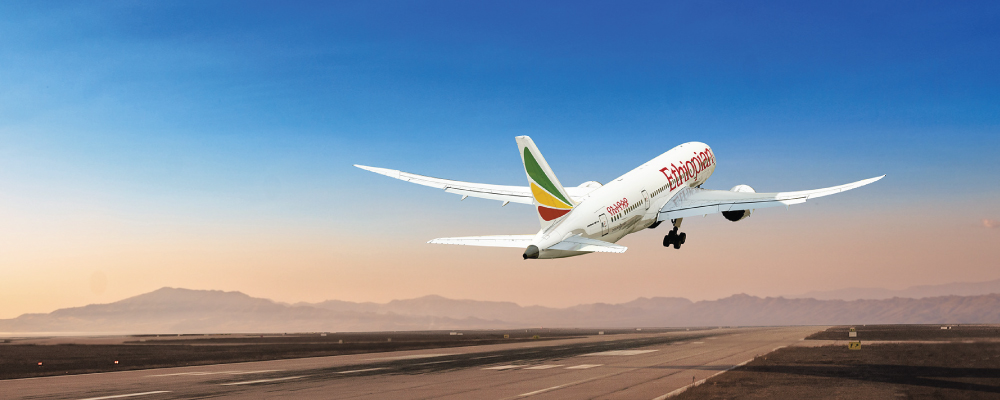 Ethiopian airlines aircraft