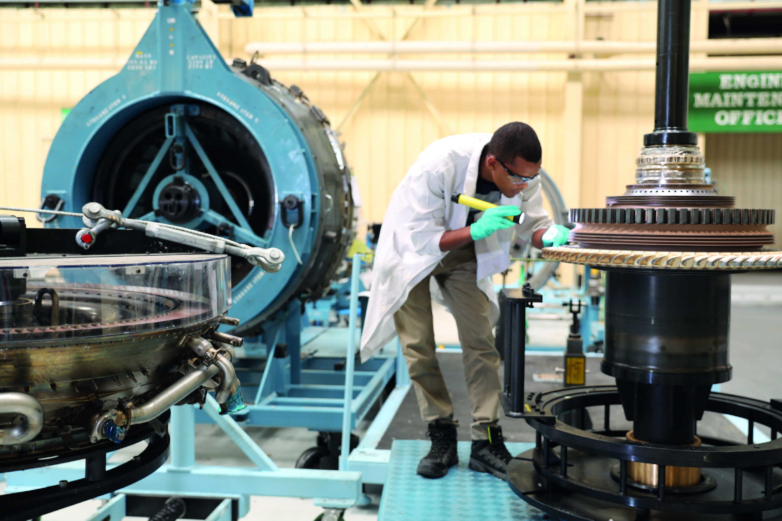 Ethiopian Pioneers 1st GEnx Engine Repair in Africa