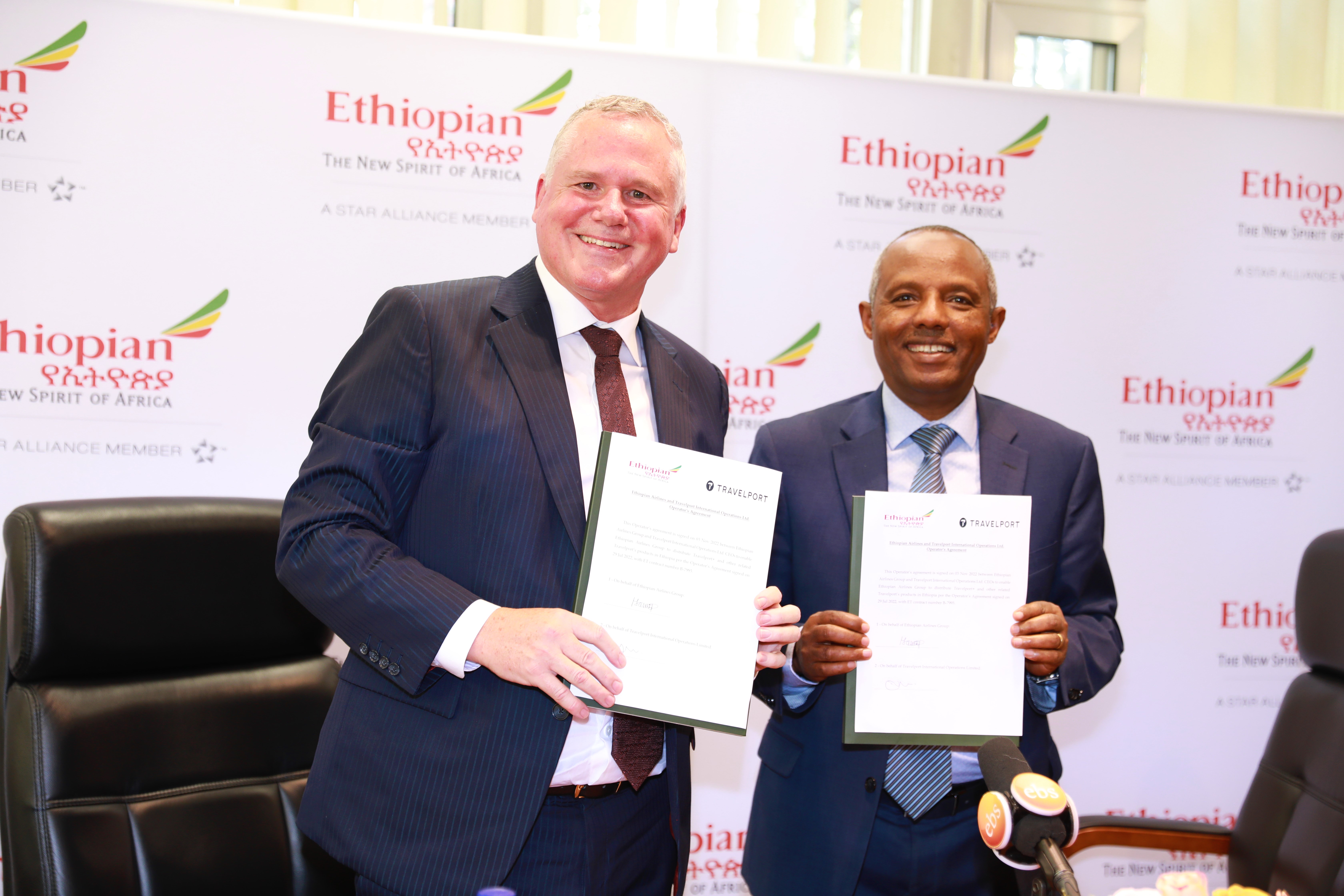 Ethiopian Airlines renews agreement with Travelport International Operations Ltd.